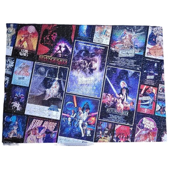 Buffalo Games Star Wars "ORIGINAL TRILOGY POSTERS" 1000 Piece Jigsaw Puzzle - Picture 3 of 7